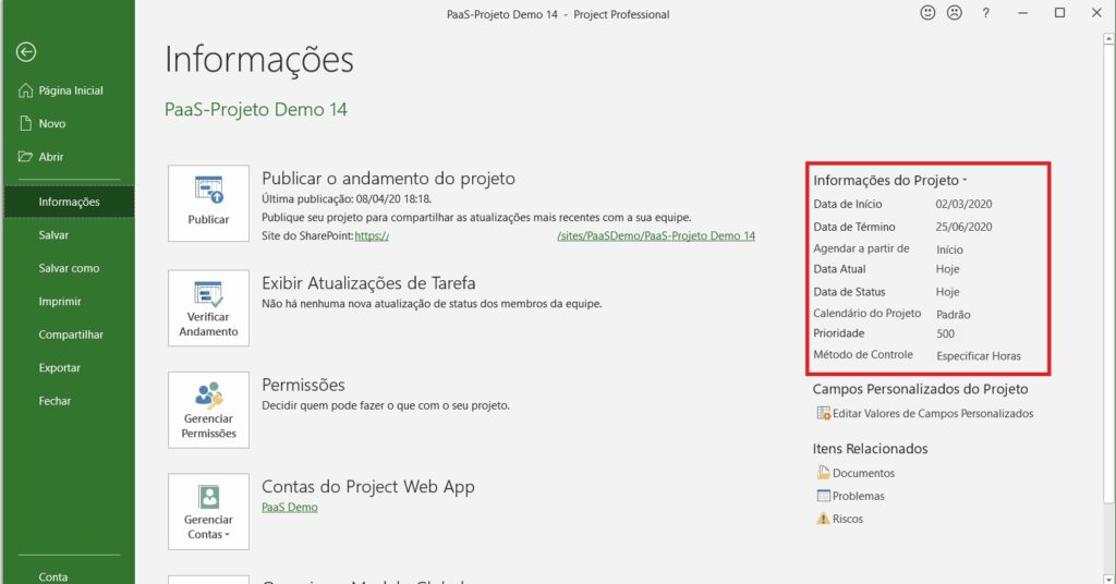 Como Configurar o Project Desktop Para Seus Cronogramas