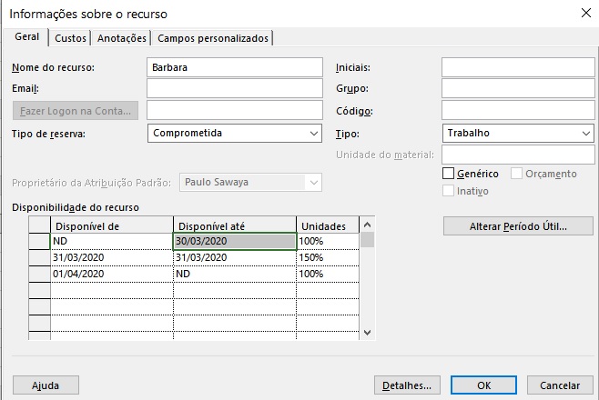 Como Nivelar Recursos Manualmente no Project Desktop