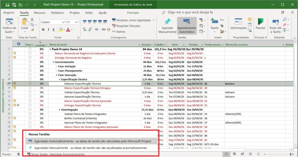 As Diferenças Entre Agendamento Manual e Automático