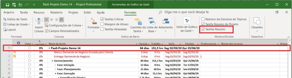 Como Configurar o Project Desktop Para Seus Cronogramas